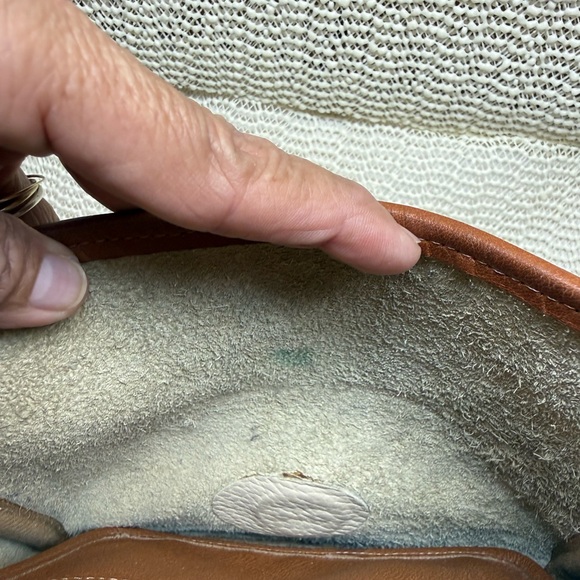 Dooney & Bourne Vintage Satchel in British Tan and Bone - Picture 11 of 16